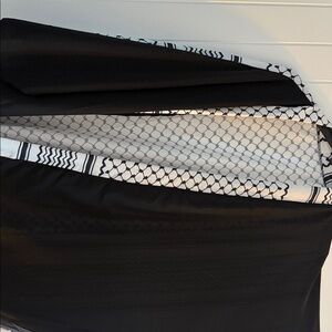 Black and White Patterned Fabric